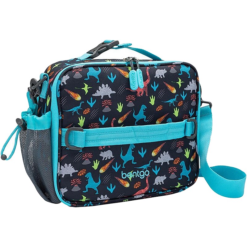 bentgo Kids Prints Dinosaur Lunch Bag, Multicolor (BGPTBAG-DNO) image 1