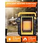 Commercial Heat 9000 BTU Portable Outdoor Radiant Propane Patio Heater, Yellow (CHP9000Y)~#|#~957CA9D2-C6F5-43CD-A630983C4DFD4017_sc7