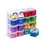 Really Useful Box 0.14 Quart Storage Container with Latching Lid, Plastic, Assorted Colors, Each (0.14 MIXED COLS)~#|#~95810D8F-E575-46FC-835ADE6CF6A1B49C_sc7