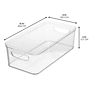 iDESIGN Organizers, Clear, 2/Set (27945M2) ~#|#~958B6999-DB9A-4214-98CDDA1632153844_sc7