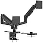 Mount-It! ProFlex Adjustable Heavy-Duty Dual Monitor Mount with Gas Spring Arms, Fits 17"–35" Screens, Matte Black~#|#~958DB658-5084-4495-B8DC83F6680DBC58_sc7