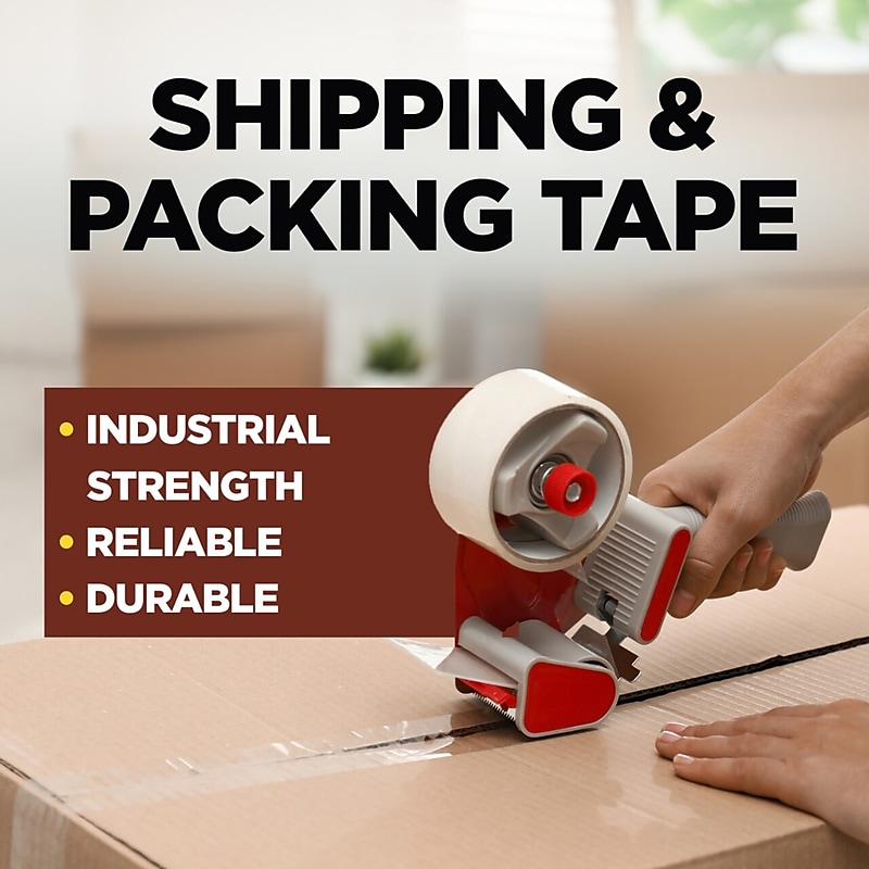 Scotch Packing Tape, 1.88" x 49.6 yds., Clear, 6/Pack (3750G6) image 1