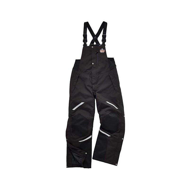 N-Ferno 6471 Thermal Bibs/Overalls, Black, XL (41215) image 1