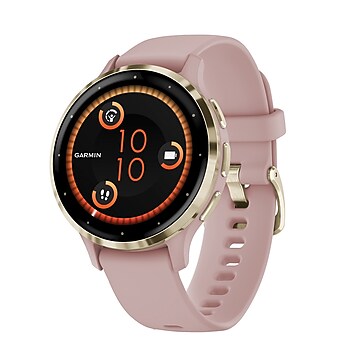 Garmin Forerunner 265S Smartwatch, GPS, 42mm, Light Pink Case w