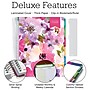 Global Printed Products Deluxe Spring Floral 8.5" x 11" Academic Teacher Planner, Plastic Cover (NAD-UNDTP-30)~#|#~959C2F3D-1161-4333-A2A5325411A8D3CD_sc7