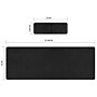 SaharaCase Universal Anti-Slip Mouse Pad with Wireless Charging, 31.49" x 12", Black (DA00001)~#|#~959ECE95-D1C1-4517-A7B18CFBC43FFA99_sc7