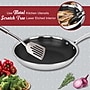 Brentwood 9.5" Frying Pan, Stainless Steel (B-FH24)~#|#~95A11BAF-01CB-45A6-A45E830BDCC58027_sc7