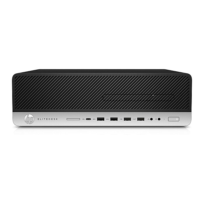 HP EliteDesk 800 G4 SFF Refurbished Desktop Computer, Intel Core