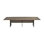 Bush Business Furniture 120W x 48D Boat Shaped Conference Table with Wood Base, Modern Hickory (99TB12048MHK)~#|#~95A5FE2A-4E16-4E56-81C304E9DCCD59BC_sc7