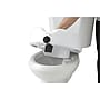 Medline Microban Treated Raised Locking Toilet Seat, 5" H, 350 lb. Capacity, White (G4-111MX1)~#|#~95B58E5E-2527-45A0-B53DFBEEE9066464_sc7