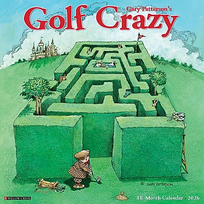 thumbnail image 2 of Mead 2021 Gary Patterson's Dogs Wall Calendar – 12"x12", Monthly Illustrations Of Funny Dogs, September 2020-December 2021 2 of 3
