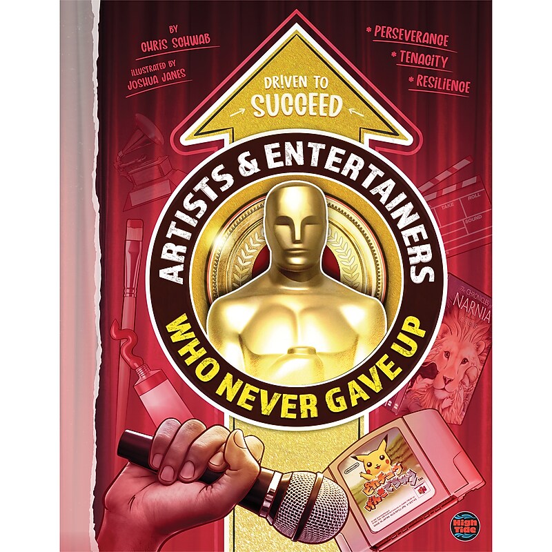 Artists & Entertainers Who Never Gave Up Picture Book, Hardcover image 1