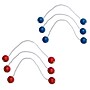 YardGames Wooden Double Ladder Toss Set Yard Game, Assorted Colors (LADDER-07)~#|#~95C3F1F8-5C20-49C9-B71009C786A66907_sc7