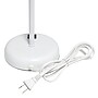 Creekwood Home Oslo 19.5" LED Table Lamp with USB Port, White Base/Aqua Shade, 2/Set (CWT-2011-AW-2PK)~#|#~95CF54BB-49E8-4E6B-884E919FB7FB5B5B_sc7