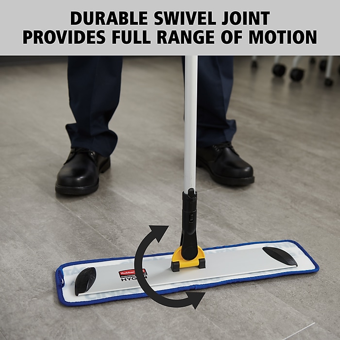 Rubbermaid Hygen Wet Mop Frame, Yellow (FGQ56000YL00) | Staples