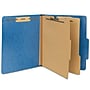 Staples Moisture Resistant Classification Folder, 2-Dividers, 2.5" Expansion, Letter Size, Dark Blue, 10/Box (ST614620-CC)~#|#~95DCAE19-F75C-4461-BA90DCC372A5993C_sc7
