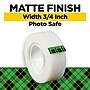 Scotch Magic Invisible Clear Tape Refill, 0.75" x 27.77 yds., 1" Core, Clear, 12 Rolls/Pack (810K12)~#|#~95DEB63C-5C6B-45F5-90848ABBC52643EE_sc7