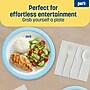 Perk™ Heavy-Weight Paper Plates, 10", Blue/White, 500/Carton (PK54330CT)~#|#~95DF3023-1B33-4CEF-AB937F92792B2FE6_sc7