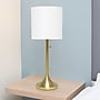 Creekwood Home Modern Glam 21.25" LED Table Lamp, Gold/White (CWT-1006-GW)~#|#~95E1A6AB-5EEA-48F3-B4B16F53F1B62343_sc7
