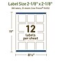 Avery Dissolvable Square Multipurpose Labels, 2-1/8" x 2-1/8", Off-white, 300/Pack (94105)~#|#~95E319B2-0892-4772-81E2121D48F2CD12_sc7