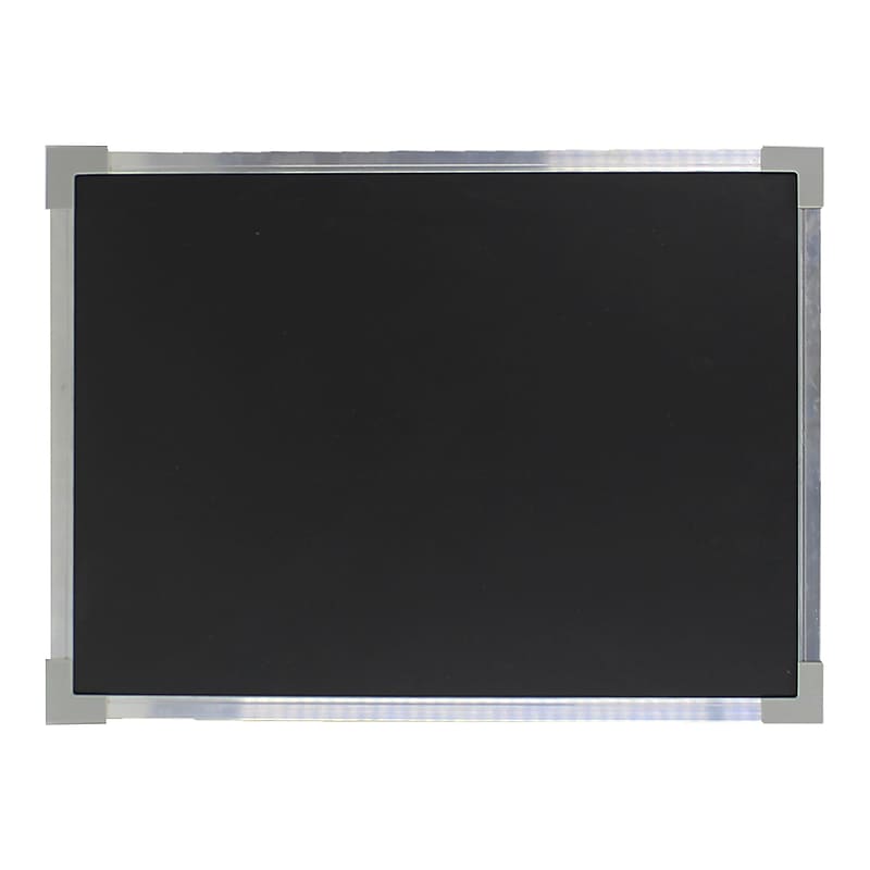 Flipside Black Chalkboard, Aluminum Frame, 36" x 48" (34210) image 1