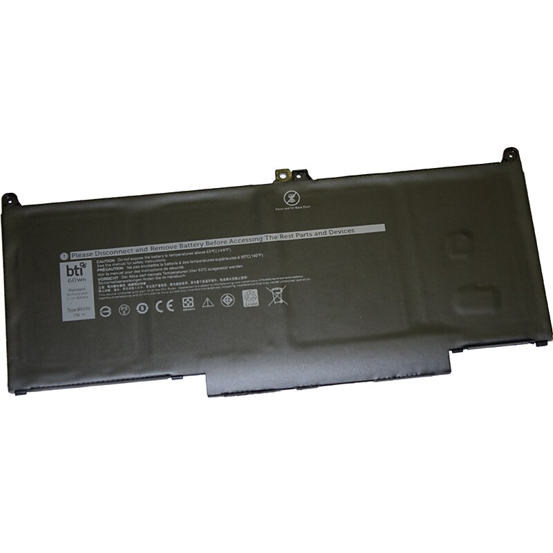 Battery Technology Li-Ion Replacement Battery for Dell Latitude, 7890mAh (MXV9V-BTI) image 1