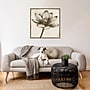 Amanti Art Sepia Lotus Blossom II by Patricia Pinto Framed Canvas Wall Art Print, 30" x 30" (A42678299854)~#|#~95E7D27C-19CB-4FE3-BE8F8F5D98556AF4_sc7