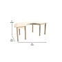 Flash Furniture Bright Beginnings Hercules 59" Semi-Circle Table, Beech (MK-ME088015-GG)~#|#~95E82C3F-8720-46DB-8D2CA4E51F974B36_sc7