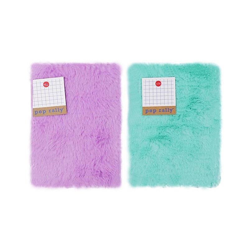 Pep Rally Fluffy Journal, Lined, Assorted Colors  (61644) image 1