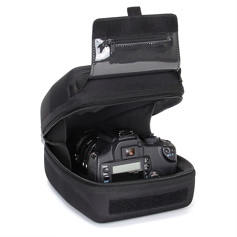 USA GEAR H Series Quick Access DSLR Hard Shell Camera Case, Black (GRHLHSZ100BKWS) image 1
