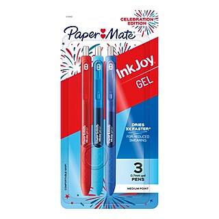 Paper Mate InkJoy Retractable Gel Pen, Medium Point, 0.7mm