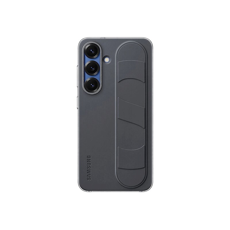 Samsung Standing Grip Phone Case for Galaxy S25, Black (EF-GS931CBEGUS) image 1