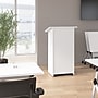 Bush Business Furniture Envision 48"H Stand Up Lectern, White (NVD129WH)~#|#~95F76BCB-EDAE-48EC-AF961B1D4B6D8F26_sc7