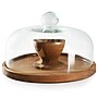 MegaChef Acacia Wood Cake Stand, Wood (935122132M)~#|#~95FA8A8A-588D-4F88-9AD19557FD33A4B7_sc7