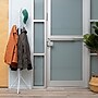 Mind Reader Coat Rack Freestanding Coat Tree, White, Metal (CRACK11-WHT)~#|#~95FADE0F-4716-483B-BFDB6337A193564B_sc7