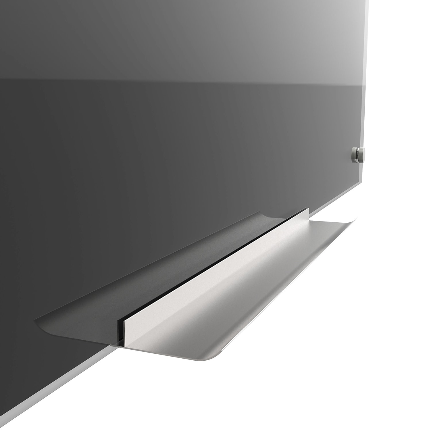 U Brands Glass Dry Erase Board 35 x 23 Inches Black Surface Frameless 170U00-01 - Bild 7 von 7