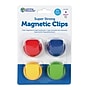 Learning Resources Super Strong Magnetic Clips  1.5" in Diameter, Assorted, Pack of 4 (LER2692)~#|#~95FEA818-5E51-441A-AEFC7B36AE85709A_sc7