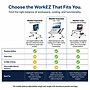 Uncaged Ergonomics WorkEZ Executive 18" Laptop Cooling Stand with 2 Fans, 3 USB Ports, Silver (WEEFHs)~#|#~96014FC7-145A-428A-91E387B6646324BF_sc7
