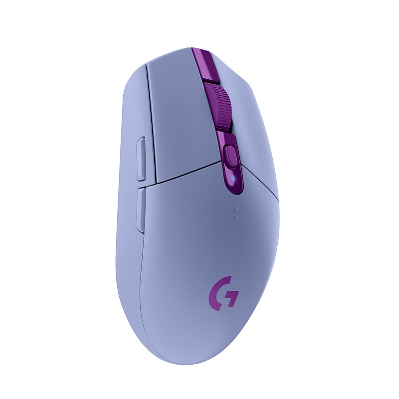 Logitech G305 Lightspeed Wireless Ergonomic Optical Gaming Mouse, Lilac (910-006020) image 1