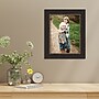 Amanti Art Accent Bronze Narrow 11" x 14" Polystyrene Picture Frames, Espresso (A42677345391)~#|#~9604C9B5-03B8-45C9-A83BB868194E9C29_sc7