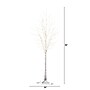 Nearly Natural 8' Pre-Lit Artificial White Birch Tree with 500 Warm White LED Lights (T4912)~#|#~9608E4B0-2ED6-4852-A7B71EDEDC3E2172_sc7