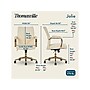 Thomasville Furniture Jolie Ergonomic Fabric Swivel Desk Chair, Cream (60068-CRM)~#|#~96095550-8566-4E89-B98DB7CF8E7A5D35_sc7