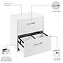 Bush Business Furniture Hustle 2 Drawer Lateral File Cabinet, White (HUF130WH)~#|#~960DE23F-638A-496D-B6EC8F881CEC6E2D_sc7