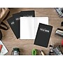Elan Publishing Company Mini Field Notebooks, 3.5" x 5.5", Black, 5/Pack (ELAN-FN-003B)~#|#~96112270-EDF6-4DB4-B14FB8C81C93D9D8_sc7