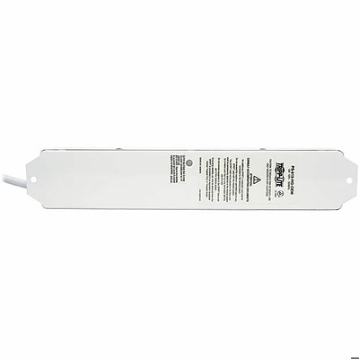Tripp Lite Safe-IT Series 6-Outlet Power Strip, 15′ White (TRPPS615HGOEM) Sansujyuku sansujyuku.com
