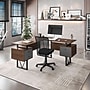 Techni Mobili 59" L-Shaped Desk with Drawers and File Cabinet, Walnut/Black (RTA-4809DL-WAL)~#|#~9616B313-FEB4-4800-B987402458214C2D_sc7