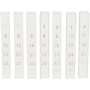 Russell+Hazel Bloc 2-Compartment Stackable Acrylic Pencil Cup with Monthly Calendar, Clear/Gold (93917)~#|#~9617AA8F-CAF7-42F5-AC689DBCBC27EC79_sc7