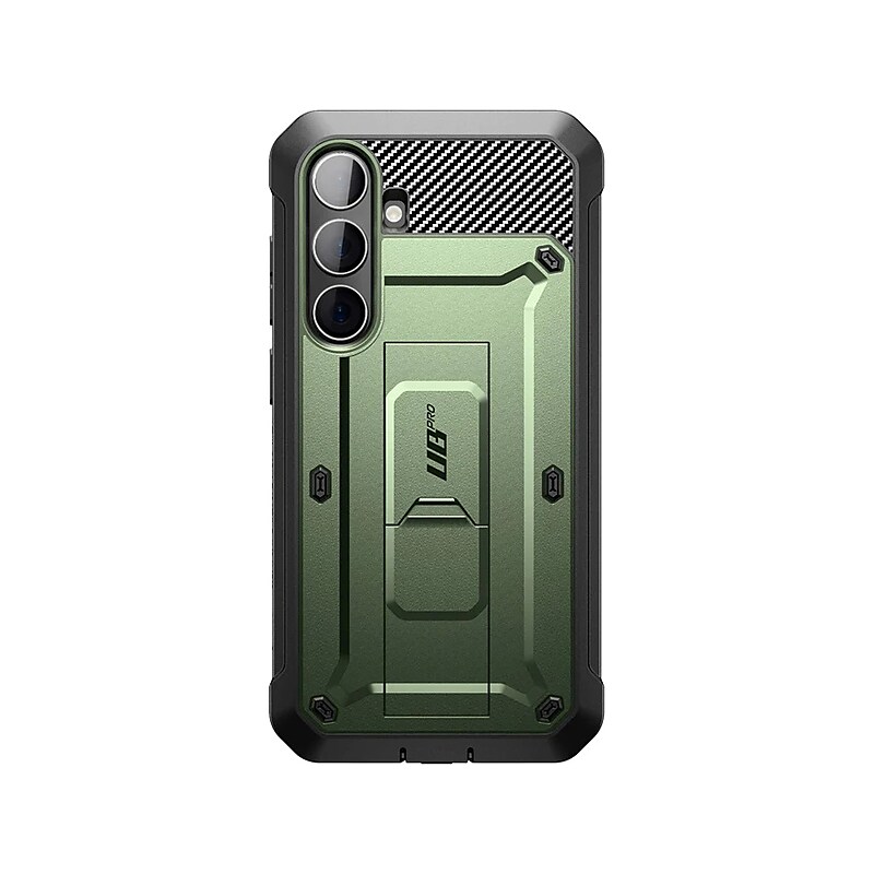 SUPCASE Unicorn Beetle Pro Rugged Case for Samsung Galaxy S24, Shock Absorbing, Dark Green (GS24UBPR2SGN) image 1