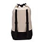 Household Essentials Laundry Duffle Bag with Adjustable Shoulder Straps, Cream/Black (HH162)~#|#~96214AF0-91F3-496D-A1B4CFE638049324_sc7
