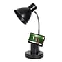 Simple Designs Sleek Essentials LED Desk Lamp, 16.22", Black (LD1076-BLK)~#|#~96214EDF-531C-463A-839897045C0643C6_sc7